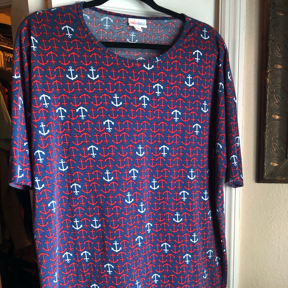 Lularoe Irma Anchor Print